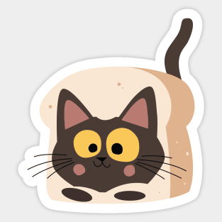 Cat Bread Sticker